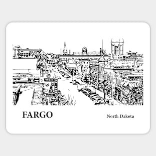 Fargo North Dakota Sticker